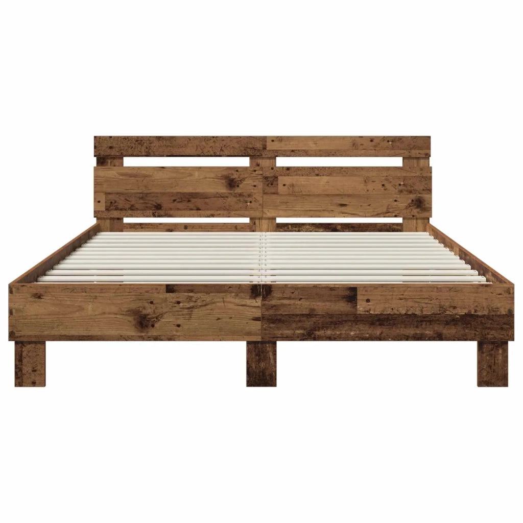 Struttura del letto Legno antico 135 x 190 cm 3446594