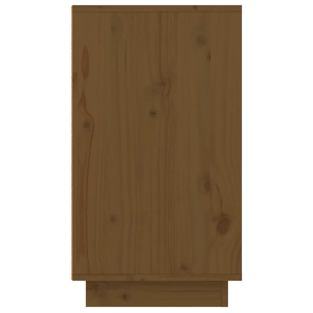 Scarpiera ambra 110x34x61 cm in Legno Massello di Pino 814452