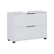 Vicco Mobile sottolavabo per bagno Bianco 80 x 60 cm con 2 cassetti