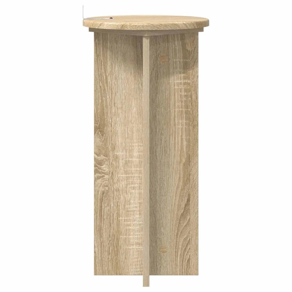 Supporto per piante 2 pcs Rovere Sonoma 29,5 x 29,5 x 60 cm 899719