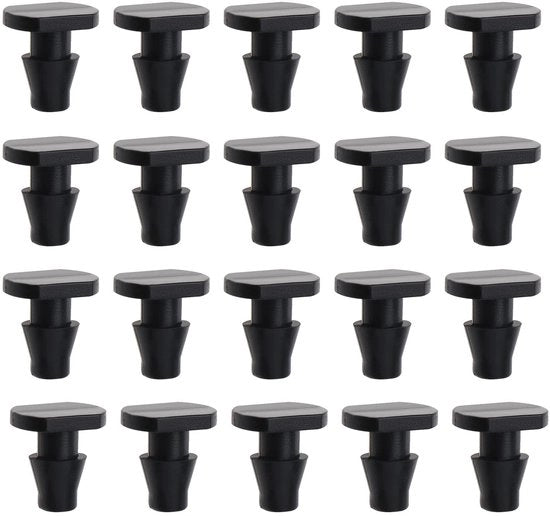 Sistema di irrigazione a gocce da 100 pezzi - Sistema di irrigazione a gocce - Materiale in plastica - Impermeabile all'acqua - Adatto per tubi da 4/7 - Robusto e duraturo - Irrigazione a gocce