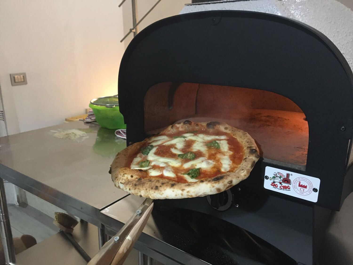 Forno a Gas a Metano da Esterno in Refrattario Zio Ciro Subito Cotto Mini