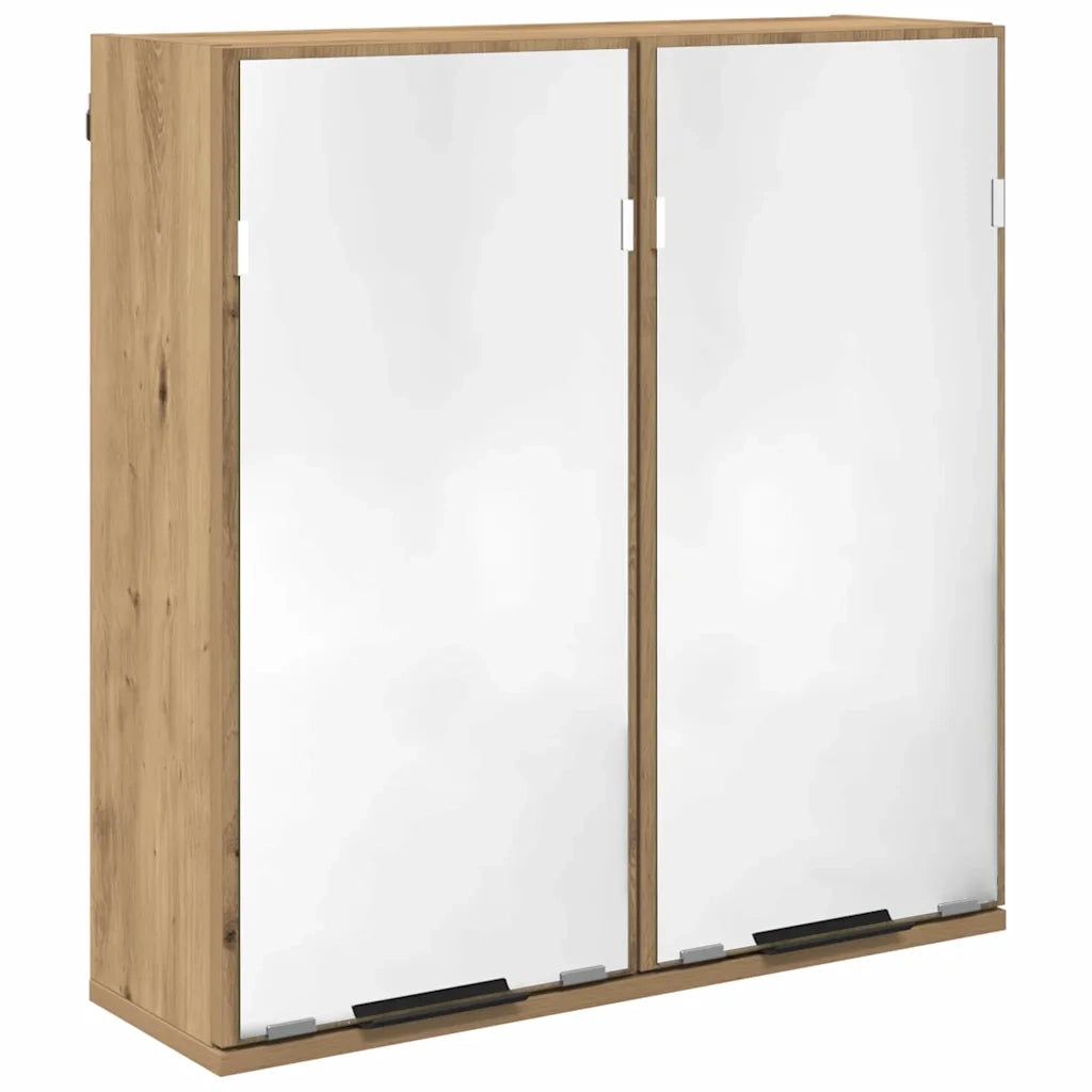 Set di Armadi da Bagno Rovere artigianale Legno multistrato