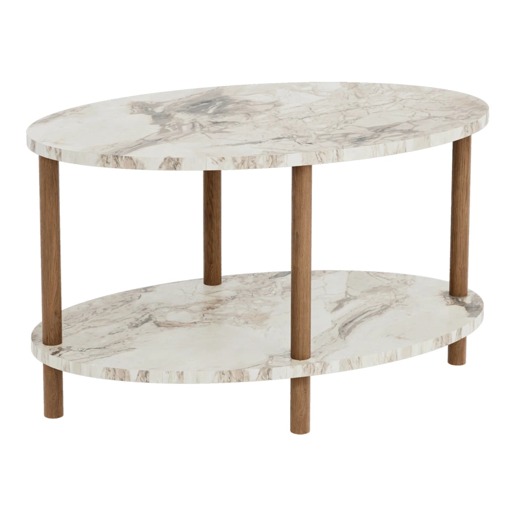 Tavolino ovale 43 x 70 x 44 cm marmo crema 03_0008480