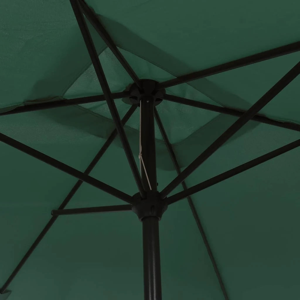 Ombrellone rettangolare verde 200 x 300 cm 02_0008032