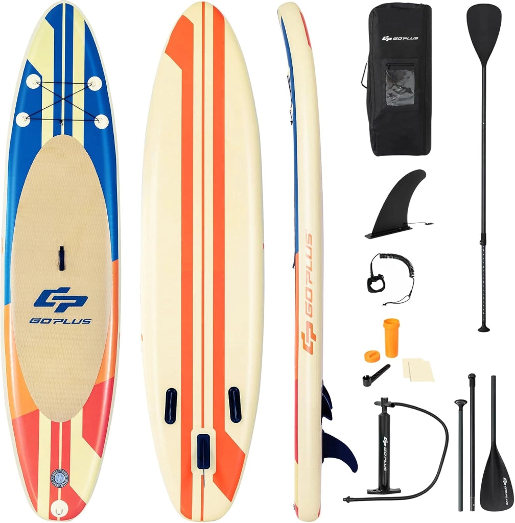 Tavola da SUP, Stand Up Paddle Board Gonfiabile, Surf Board Gonfiabile con Accessori Completo, Tavola da Surf Gonfiabile