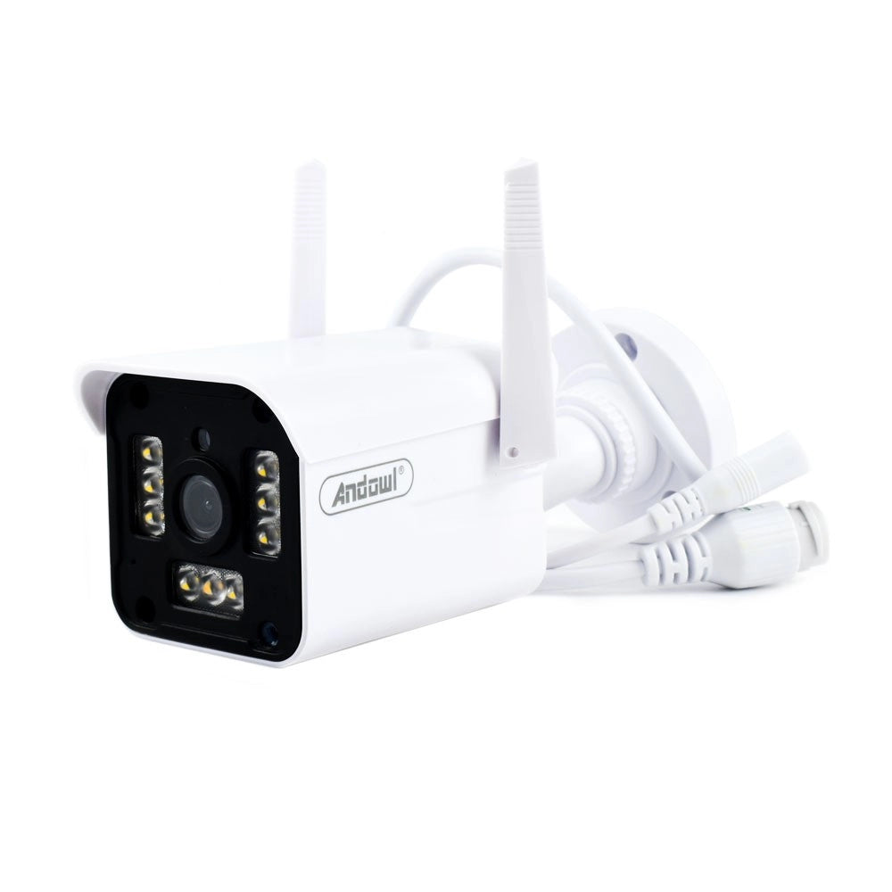 Trade Shop - Telecamera Di Sorveglianza Sicurezza Q-s702 Ip Wifi 2k Hd Per Telefoni Cellulari -