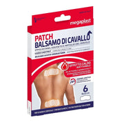 Trade Shop - Set 6pz Patch Autoriscaldante 8x13cm 24h Azione Lenitiva Per Schiena Cervicale 085971 -