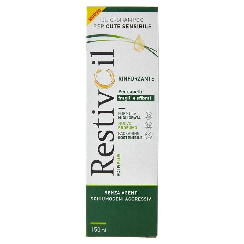 RESTIVOIL ACTIVPLUS OLIO-SHAMPOO PER CUTE SENSIBILE RINFORZANTE 150 ML