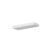 Lampada a Parete GAP572 - Applique LED 34W 1500lm 3000K in Alluminio Bianco Opaco, Dimmerabile a Taglio di Fase e Push - Gealuce