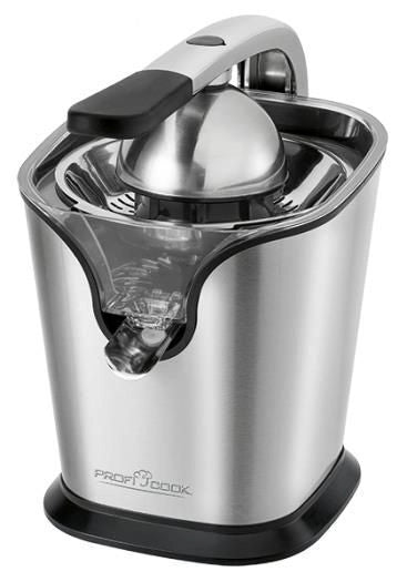 ProfiCook PC-ZP 1154 Estrattore di succo 160 W Nero, Acciaio inossidabile