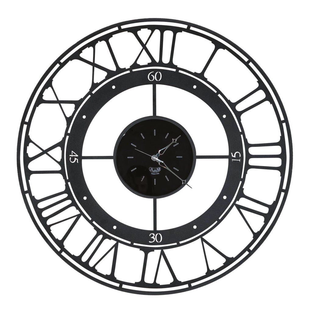 Orologio di design da parete Koros 71 Nero