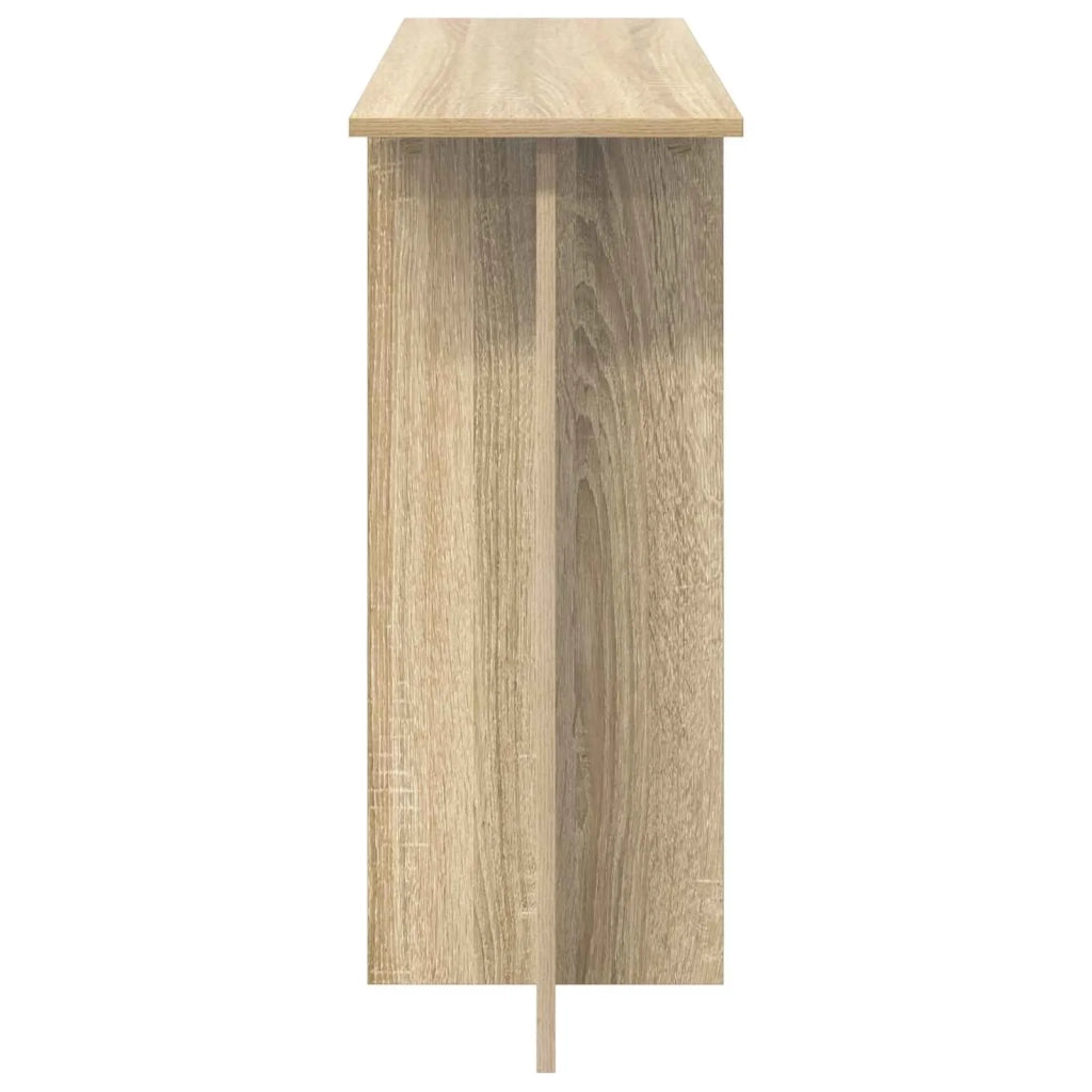 Tavolo consolle Rovere Sonoma 100 x 30 x 75 cm