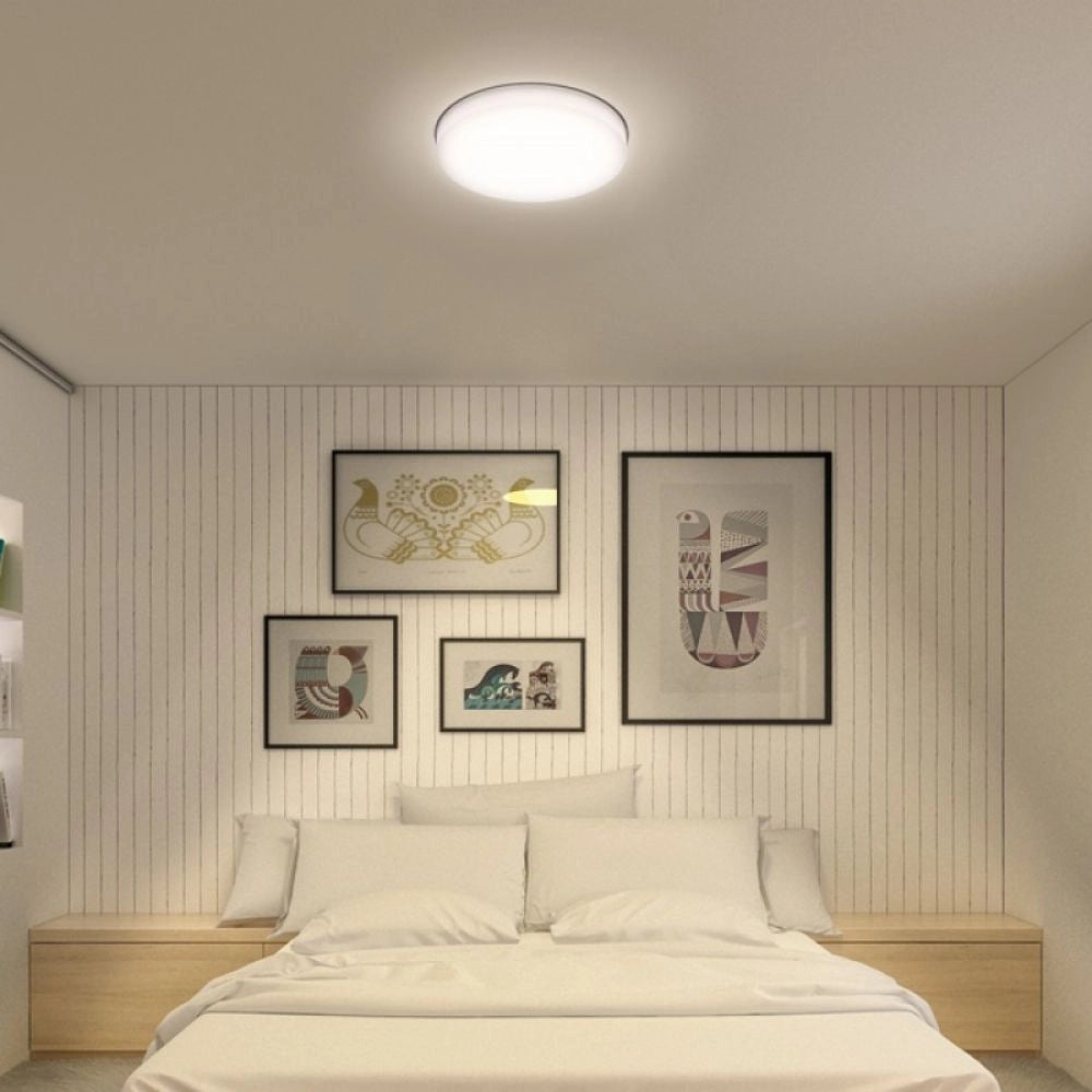 Plafoniera COIMBRA da incasso nero 230V LED 24W 3000K