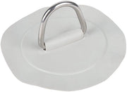 Anello D per Patch Professionale - Anello D per Piastra - Acciaio Inossidabile - Adatto per Barche Inflabili/Barche - Kayak/Kanoe/Surfboard - Facile da Installare - Accessorio per Barche