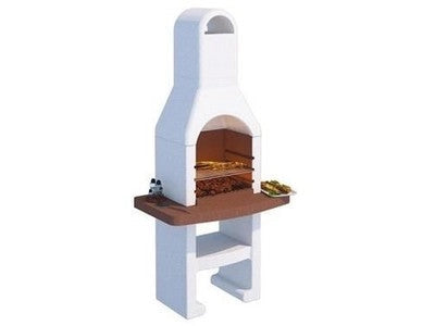 BARBECUE BETON BRACE PREFABBRICATO IN CEMENTO CM. L90xP58xH189