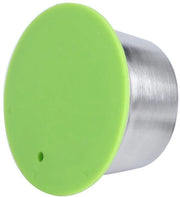 Capsule di caffè riciclabili - Filtro di caffè - Sostenibile - Verde - Acciaio inossidabile - Adatto per macchine da caffè - 40 ml
