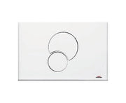 Placca di Comando Kariba Fidia Duo Colore Bianco per cassetta Monolith 9.0