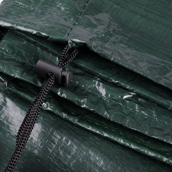 Copertura per mobili da giardino Mobili da giardino per esterni Telo in PE verde 19_0000958