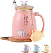Tazza Caffè Ceramica - 380Ml - Rosa