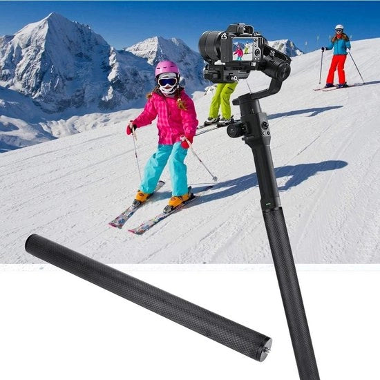 Estensione di Asta in Fibra di Carbonio per Stabilizzatore di Tripode Leggero.
