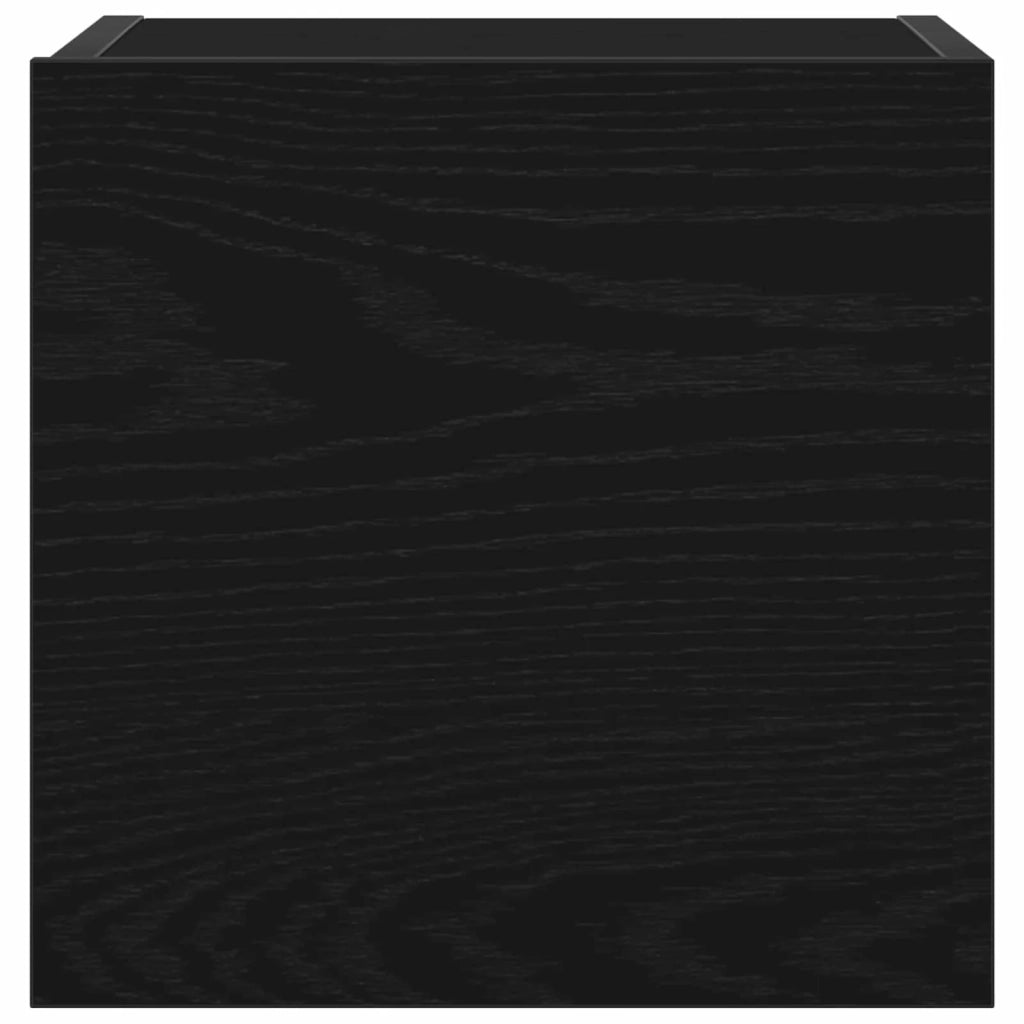 Set mobile TV 7 pcs Rovere Nero 100 x 30 x 30 cm 3332572