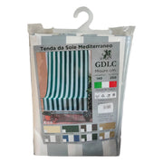 TENDA SOLE BIANCO/GRIGIO 140X250 CM