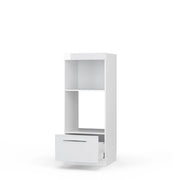 Vicco Set mobili bagno Bianco lucido 60 cm aperto