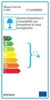 Lampada Da Tavolo Circly Cm Ø 22,5X65