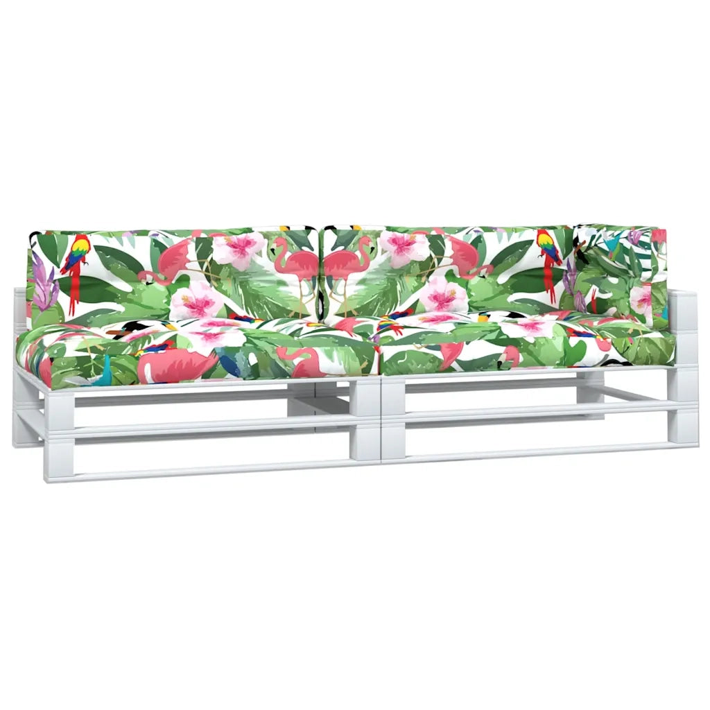 Cuscini per Pallet 5 pz | Cuscini per sedie Multicolore in Tessuto