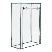 Serra per pomodori Terzigno in acciaio e PVC con porta con cerniera 100 x 50 x 150 cm 03_0008260