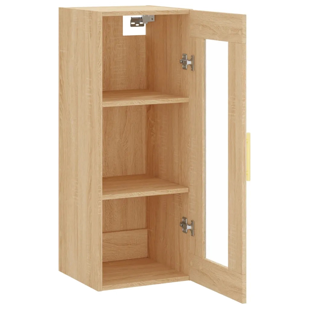 Armadietto a Muro | Mobile a Parete Rovere Sonoma 34,5x34x90 cm