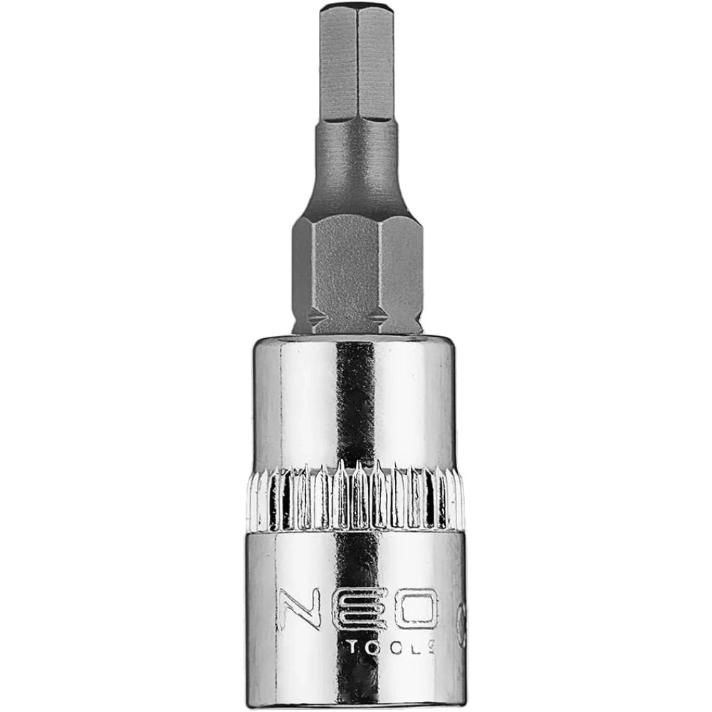 Topex 10-311 inserto esagonale h h4 su bussola 1/4, corto, 37mm