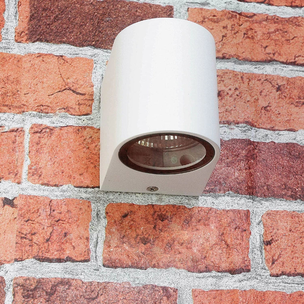 APPLIQUE LAMPADA DA PARETE A MURO GU10 LED PER INTERNO ESTERNO MODERNO FARETTO