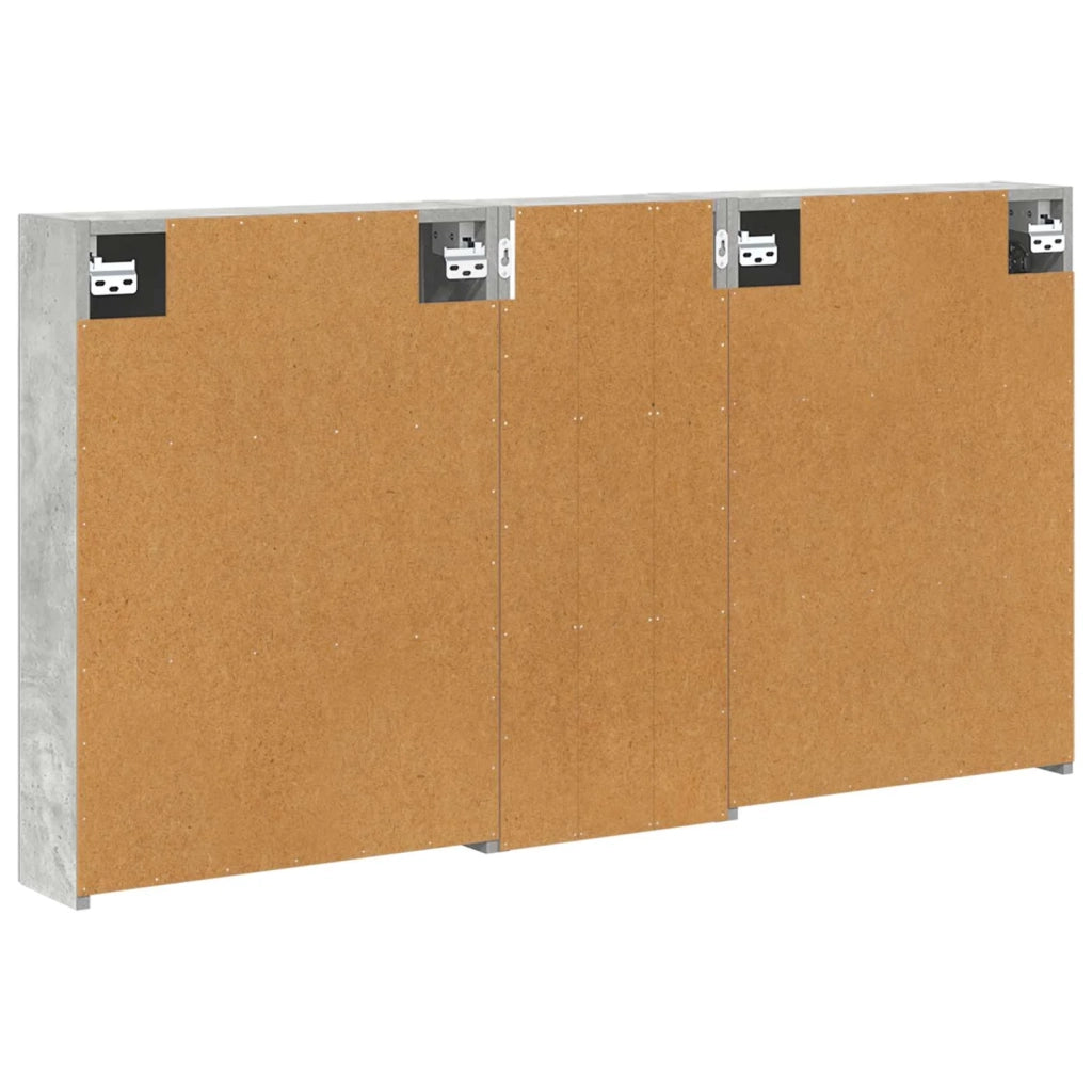 Set di Armadi da Bagno con lo scaffale 3 pcs 130 x 14,5 x 70 cm 3403763