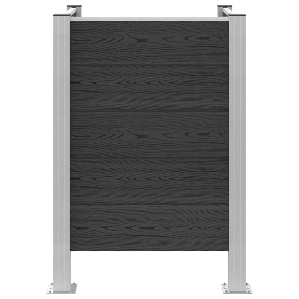 Recinzione Contenitore per Rifiuti Grigio 85 x 85 x 115 cm 42039182
