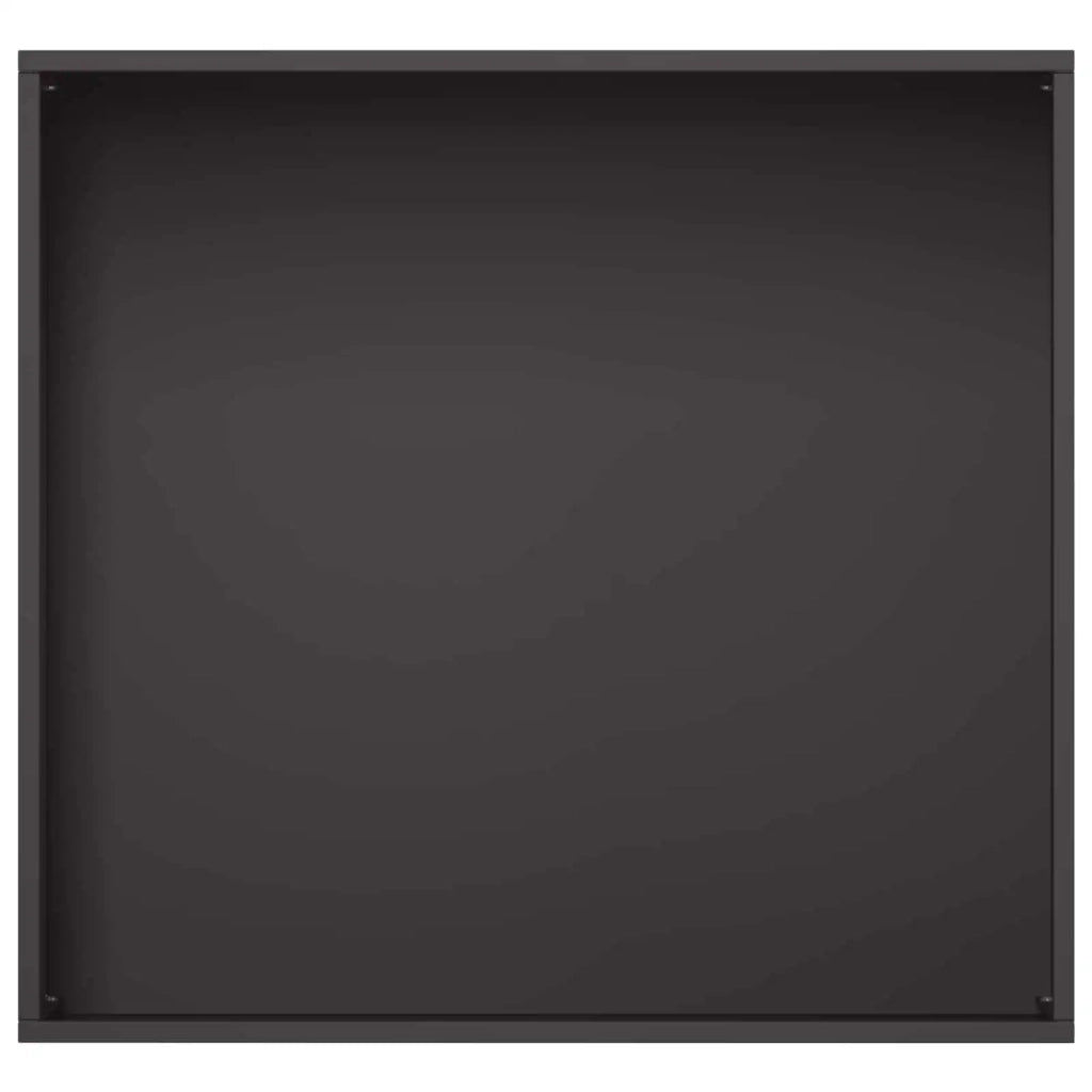 Vaso da giardino 2 pz Nero 50 x 50 x 49 cm 8005793