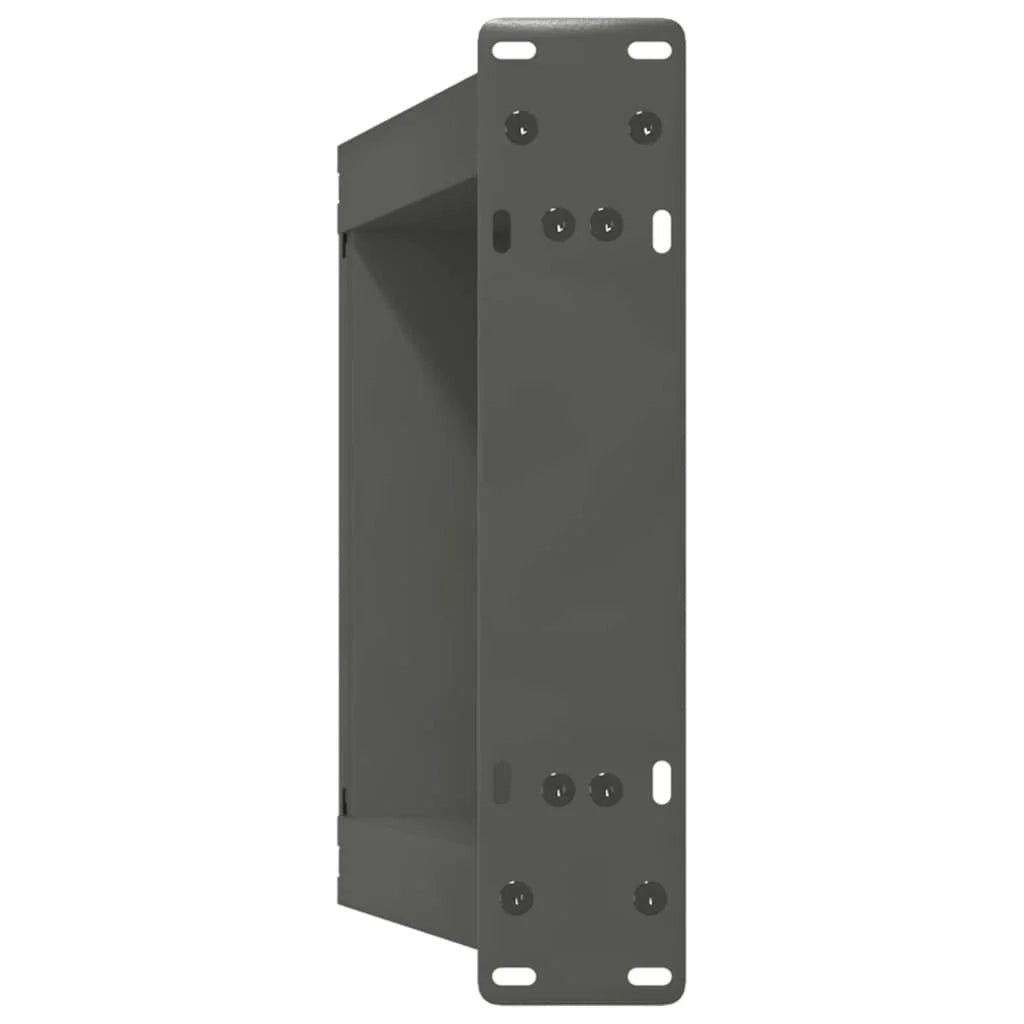 Set di 2 gambe per tavolino da caffè in acciaio angolate a forma di U 28 x 42-43 cm pratiche moderne acciaio antracite 02_0057042