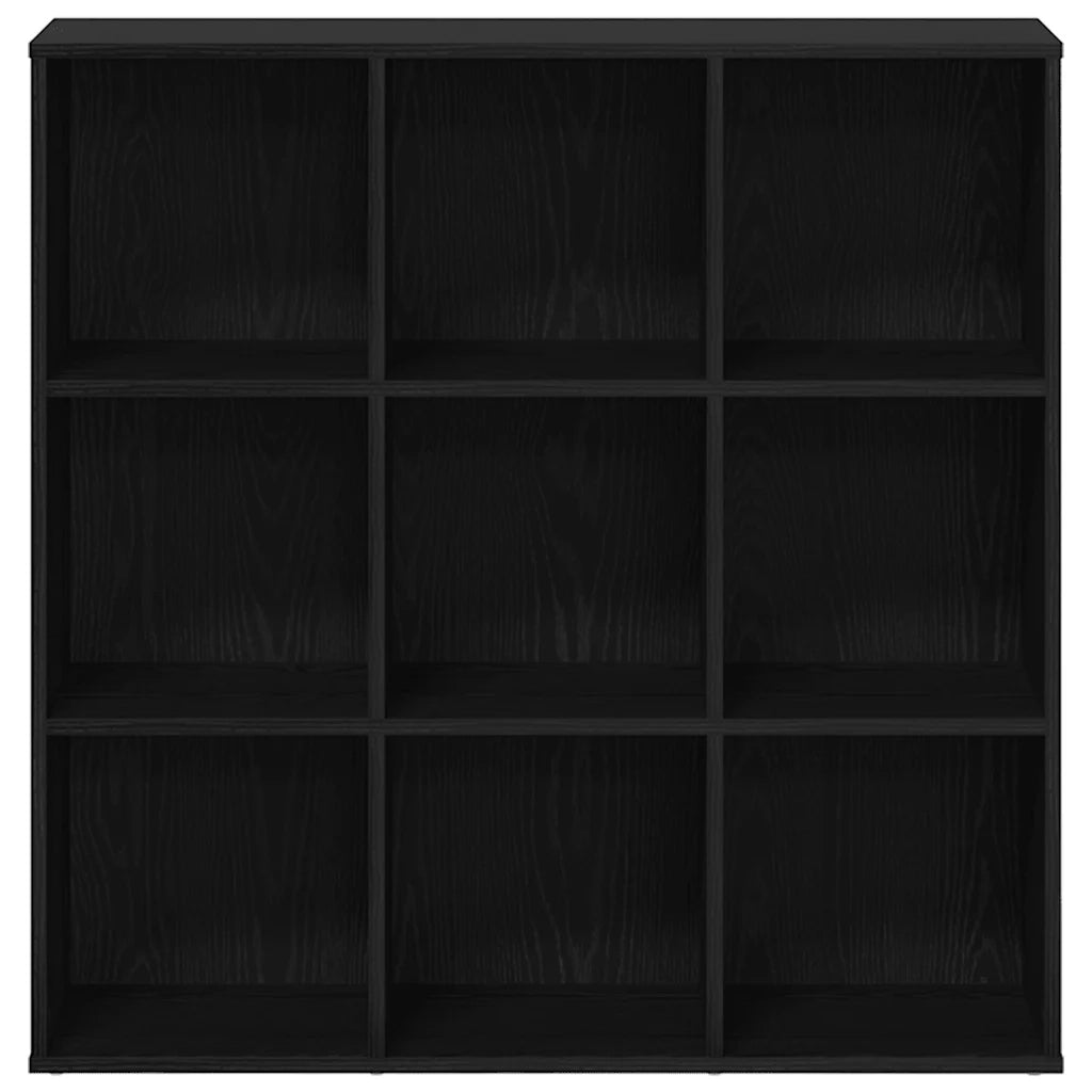 Mobile libreria Rovere Nero 98x29x97,5 cm in Legno Multistrato 862472