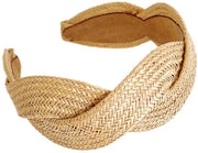 Cintura per capelli per donne - larga fascia modaiola - boho/cintura per capelli - cintura per capelli per yoga - regolabile - alta qualità poliestere - 5,5 cm di larghezza