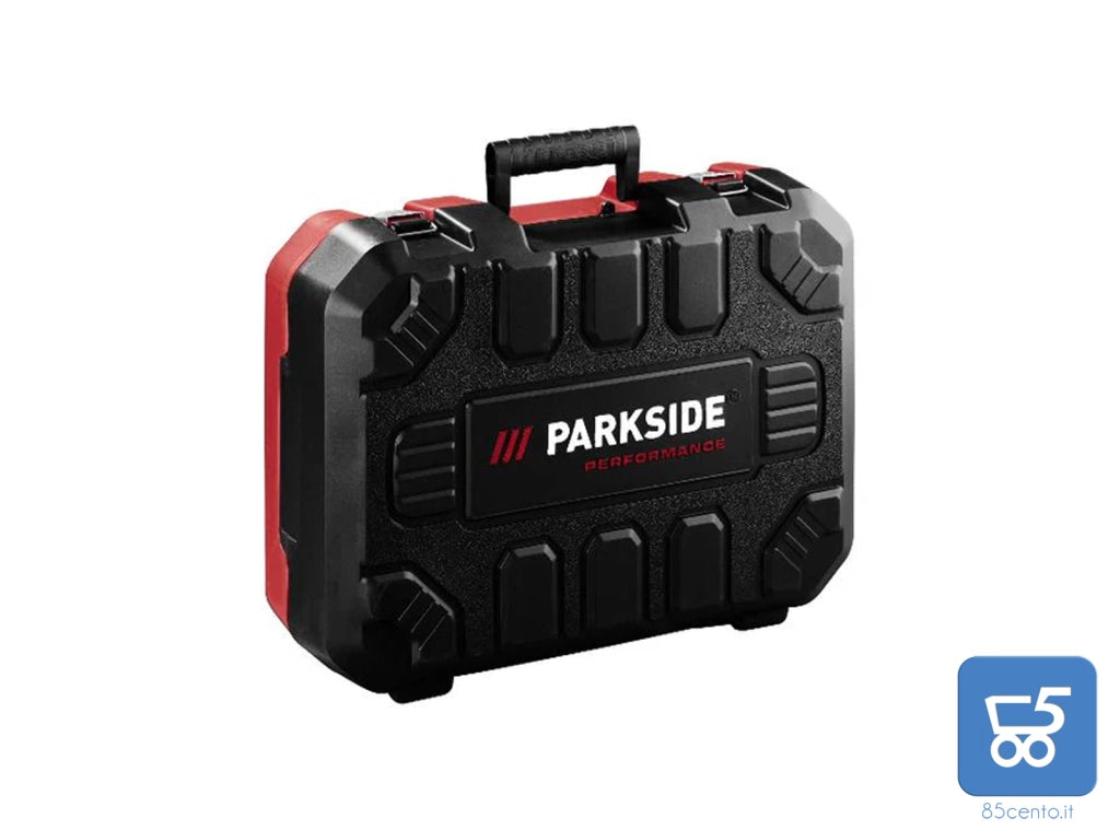 Smerigliatrice Flex Angolare a Batteria PARKSIDE PERFORMANCE PWSAP 20-Li G7, 20 V con Valigetta - NO BATTERIA