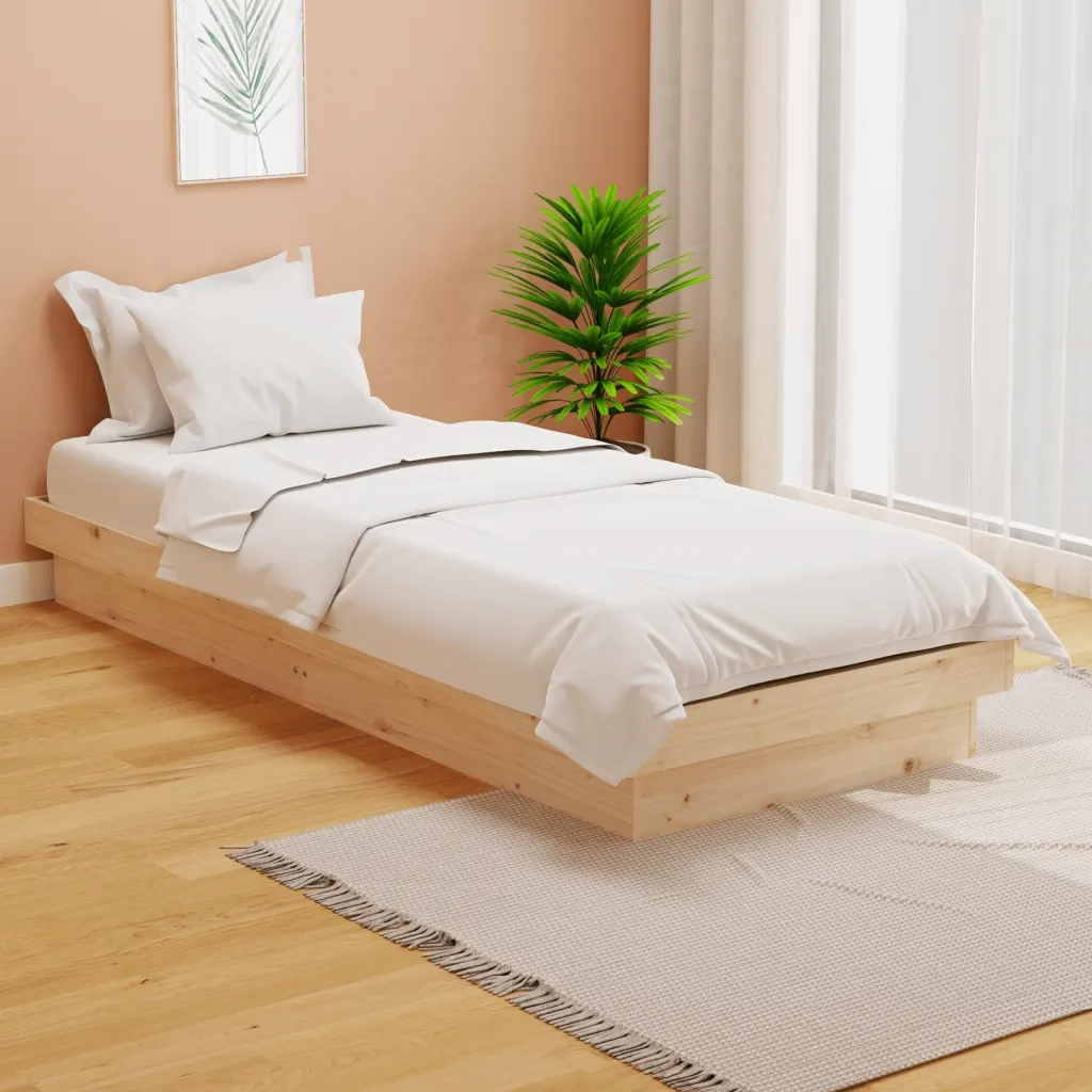 Giroletto in Legno Massello 75x190 cm 2FT6 Piccolo Singolo cod mxl 63845