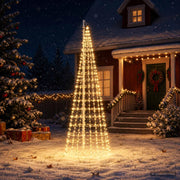 Luci per albero di Natale con picchetti e asta per bandiera 3468888