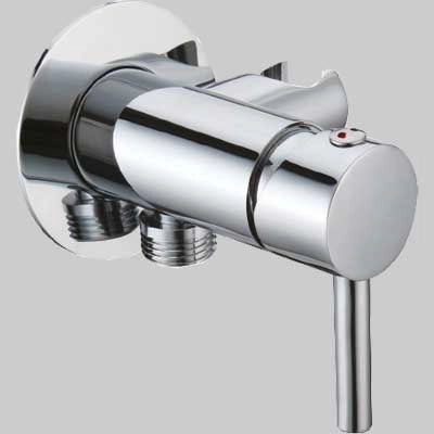 MISCELATORE INCASSO TONDO CON SUPPORTO LATERALE INTEGRATO  Cromo  1/2 M     MADE IN ITALY