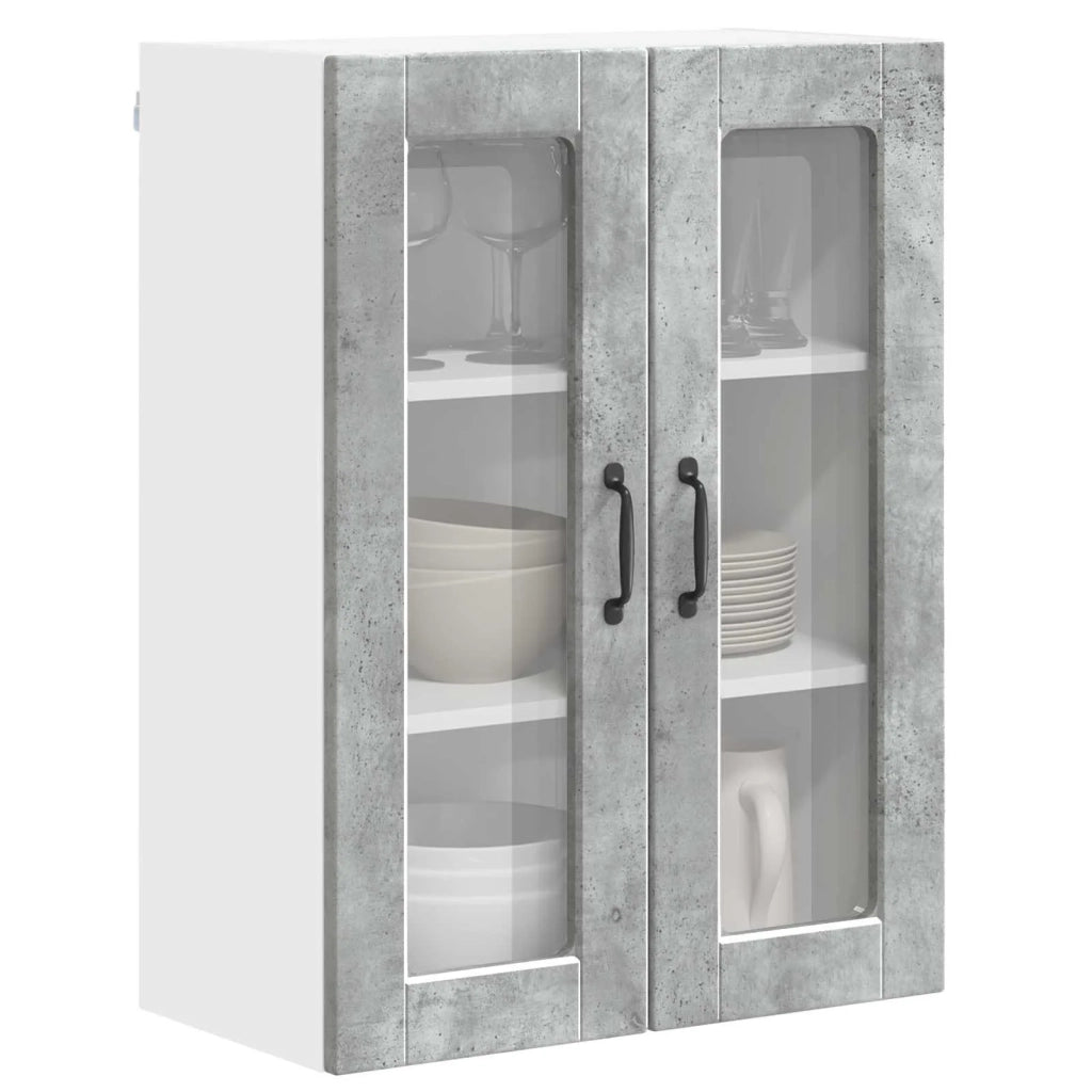 Pannello lavastoviglie con porta Grigio cemento 60 x 31 x 80 cm 885438