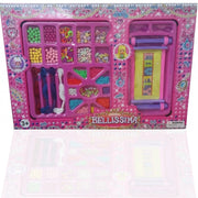Trade Shop - Set Crea Bracciali Braccialetti Perline Lettere Telaio Gioielli Personalizzati -