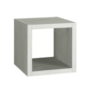 Pensile a giorno sospeso serie unika 20x22,5xH.20 cm Olmo Bianco