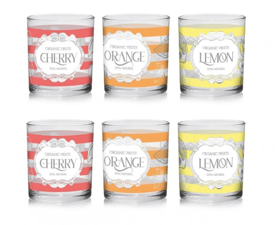 Set 6 Bicchieri da Tavola Acqua Vino Linda Season 220 ml Cerve
