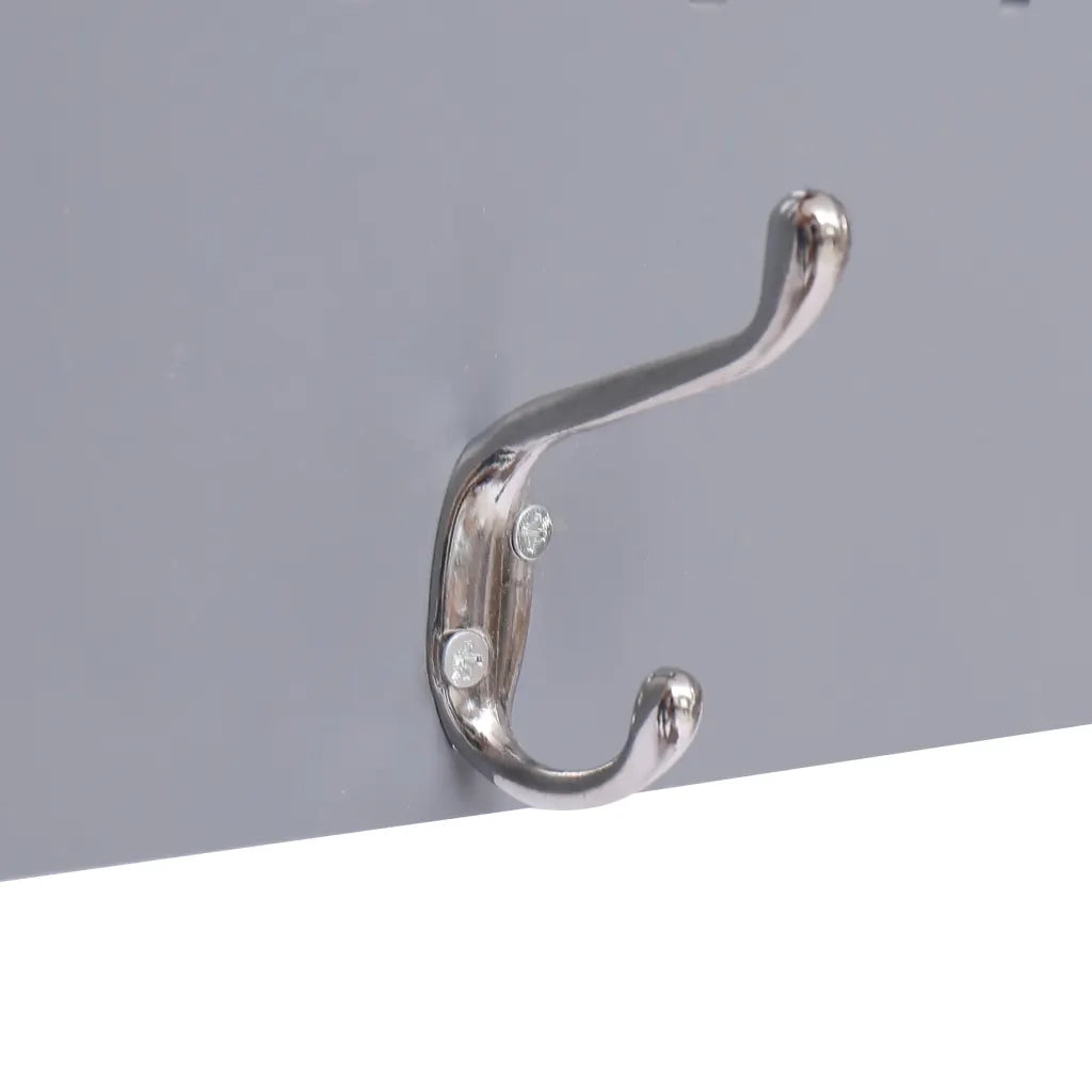 Appendiabiti a Muro FAMILY Grigio 74x29,5 cm 284246