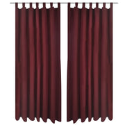 Tende Micro-Raso BordÃ² 2 pezzi con Occhielli 140 x 245 cm cod mxl 63594